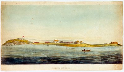 Insel Gorée von Joseph Constantine Stadler