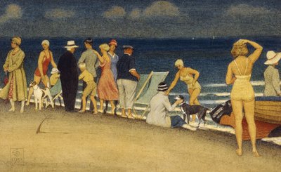 Die Ausflügler von Joseph Edward Southall