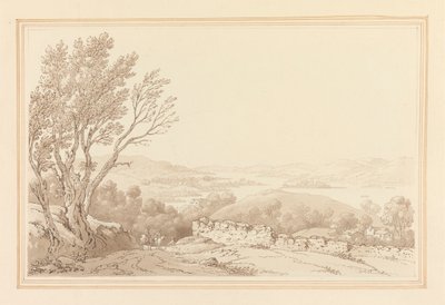 Blick über Windermere von oberhalb Barig von Joseph Farington