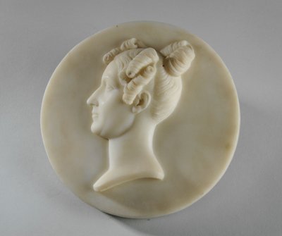 Medaillonporträt von Mrs. Margaret Gott von Joseph Gott