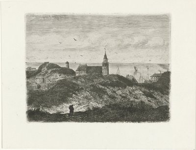 Ansicht von Scheveningen von Joseph Hartogensis