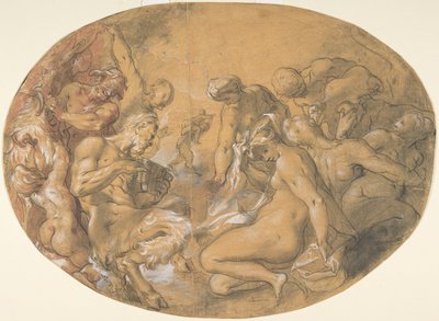 Satyrn und Nymphen von Joseph Heintz the Elder