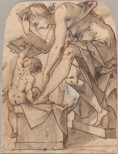 Die Toilette der Venus von Joseph Heintz the Elder