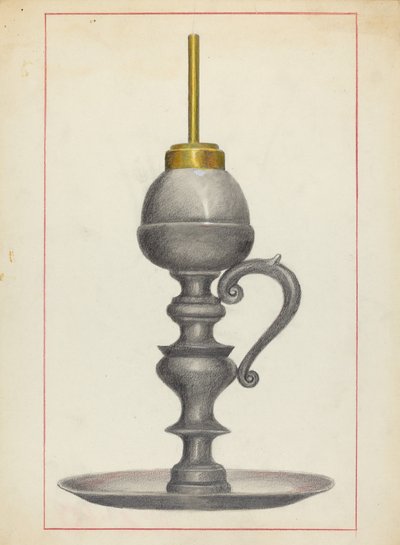 Lampe von Joseph Leboit