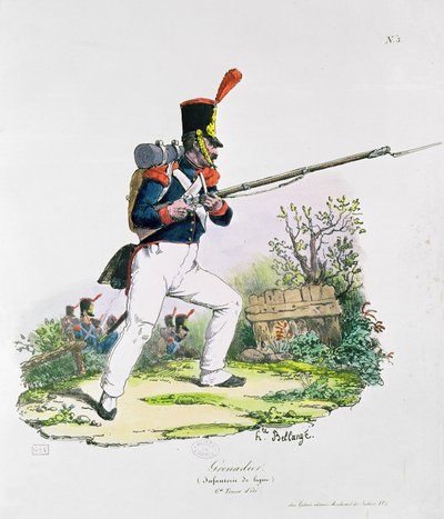 Grenadierwache von Joseph Louis Hippolyte Bellange