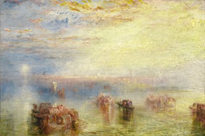 Anfahrt auf Venedig von Joseph Mallord William Turner