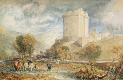 Borthwick Castle von Joseph Mallord William Turner