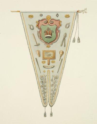 Banner der Drahtziehergesellschaft von Bristol von Joseph Manning