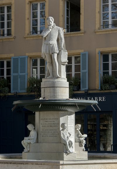 Adam von Craponne (Skulptur 19. Jahrhundert) von Joseph Marius Ramus