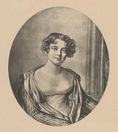 Lady Jane Franklin (1792-1875) von Joseph Mathias Negelen