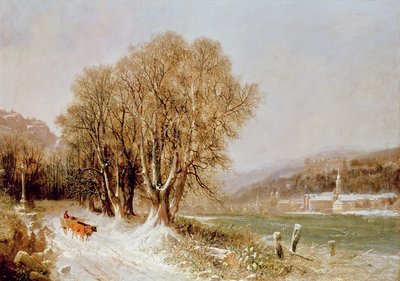 Am Neckar, Heidelberg von Joseph Paul Pettit