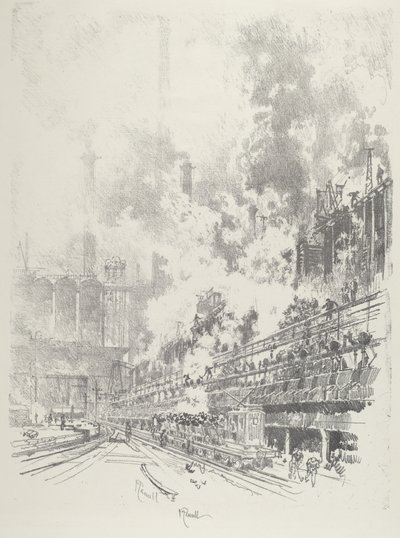 Nebenprodukte, 1916 von Joseph Pennell