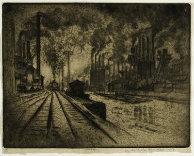 In den Werken, Homestead von Joseph Pennell
