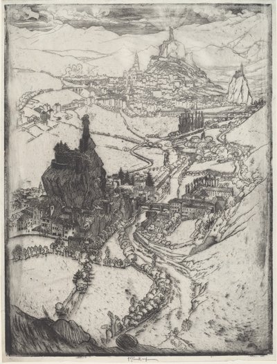 Le Puy von Joseph Pennell