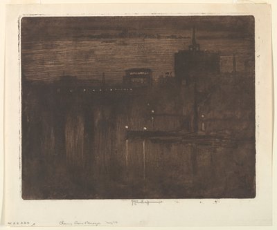 Nebel der Themse von Joseph Pennell