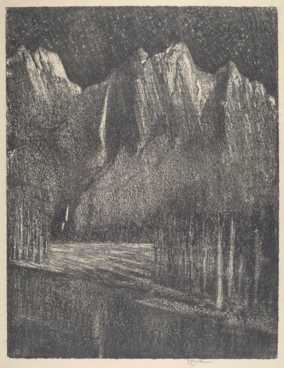 Nacht im Yosemite von Joseph Pennell