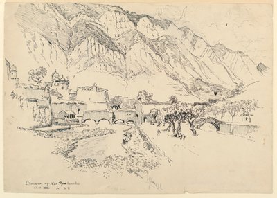Quelle des Gordicchio von Joseph Pennell