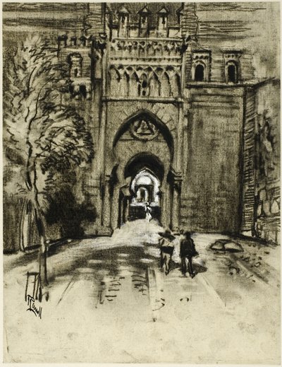 Superb Puerta del Sol von Joseph Pennell