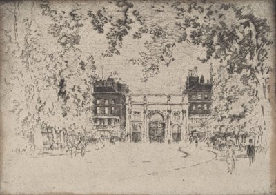 Der Marble Arch von Joseph Pennell
