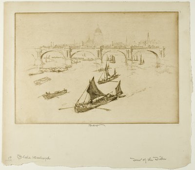 Waterloo-Brücke von Joseph Pennell