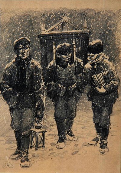 Weihnachtssänger von Joseph Rapacki