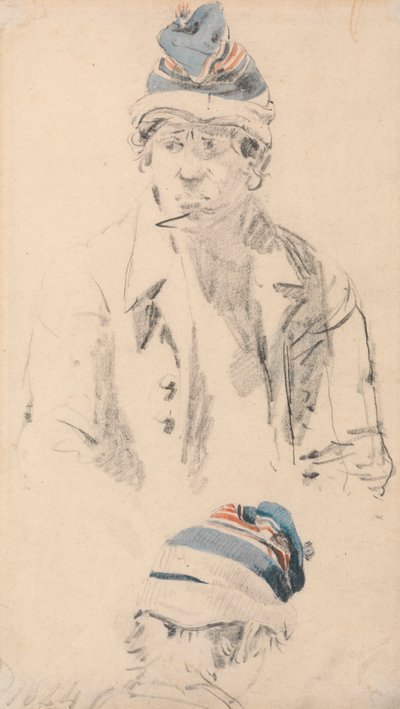 Köpfe von Fischern von Joseph Stannard