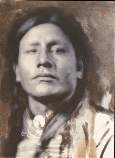 Ein Sioux-Häuptling [Hat-Keine-Pferde], 1898 von Joseph Turner Keiley