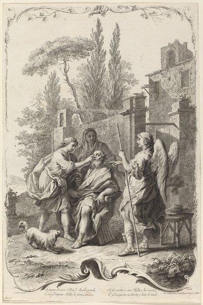 Der blinde Tobias von Joseph Wagner