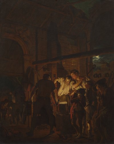 Die Schmiede von Joseph Wright of Derby