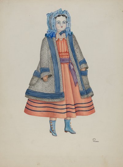 Puppe - "Rose Bates" von Josephine C. Romano