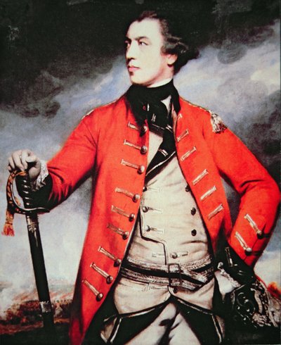 General John Burgoyne von Joshua (after) Reynolds