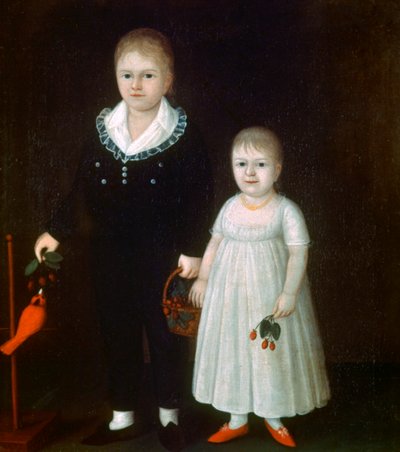 Edward und Sarah Rutter, ca. 1805 von Joshua Johnson
