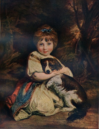 Miss Jane Bowles, um 1775 von Joshua Reynolds