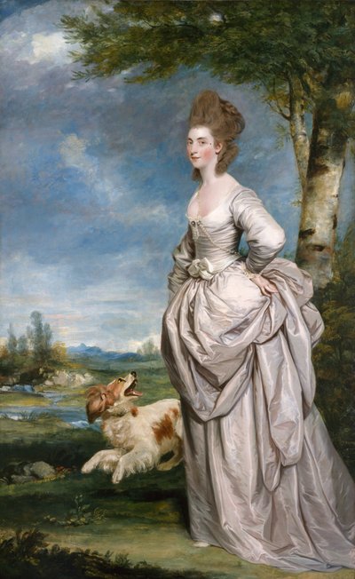 Porträt von Mrs. Elisha Matthew, 1777 von Joshua Reynolds