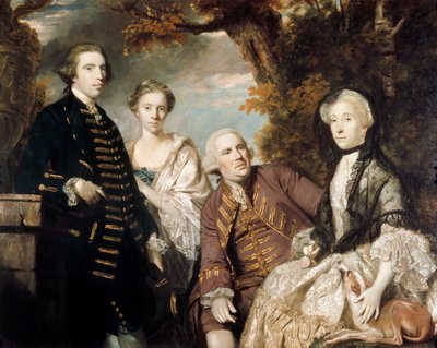 Die Familie Roffey, 1765 von Joshua Reynolds