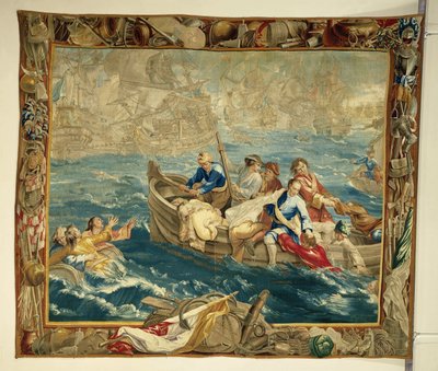 Seeschlacht (Die Kriegskunst II) von Josse de Vos