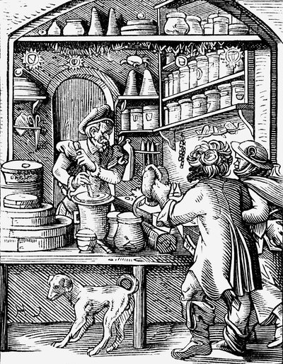 Apotheker von Jost Amman