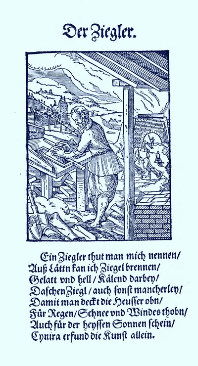 Ziegelmacher von Jost Amman