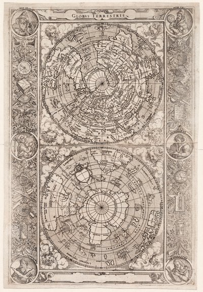 Globus terrestris von Jost Amman