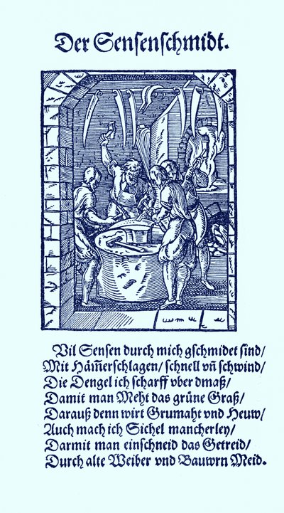 Sensenmacher von Jost Amman
