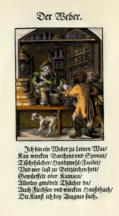 Weber von Jost Amman