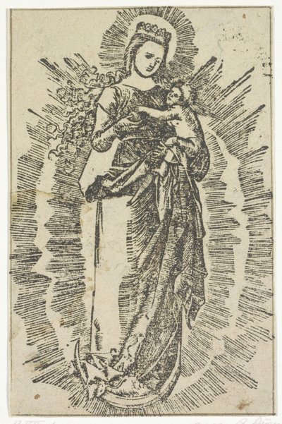 Maria mit Christuskind von Jost de Negker
