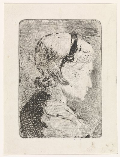 Porträt von Aleida Schaap von Jozef Israëls