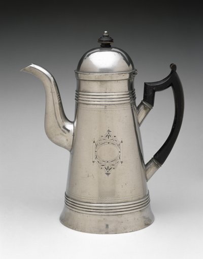 Kaffeekanne, um 1814-1825 von Jr. Ebenezer Smith