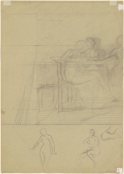 Studien von Figuren [verso] von Jr. Enoch Wood Perry
