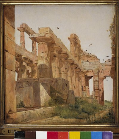 Der Tempel der Hera in Paestum, Italien von Jørgen Roed
