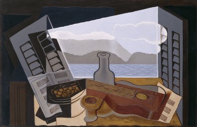Das offene Fenster, 1921 von Juan Gris