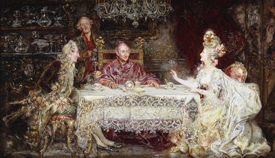 Abendessen mit dem Kardinal von Juan Pablo Salinas Tervel