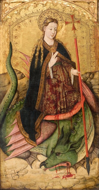 Heilige Margarete, ca. 1455 von Juan Rexach