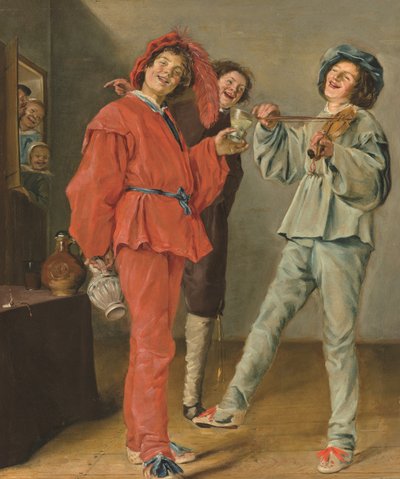 Fröhliche Gesellschaft von Judith Leyster